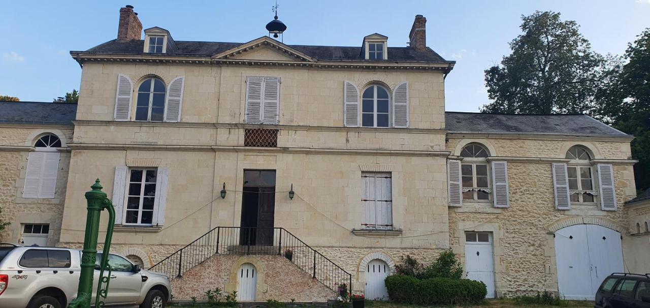 לינה וארוחת בוקר Le Lude Ancien Relais De Chasse A 35 Min Du Circuit 24H Du Mans מראה חיצוני תמונה